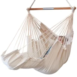 Chaise hamac longue coton