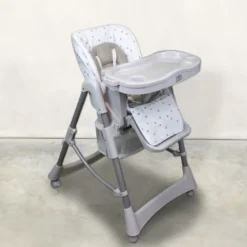 Chaise haute bébé pliable - étoile