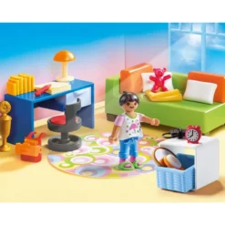 Chambre d'enfant avec canapé lit