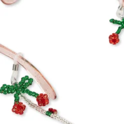 Chaîne de perles pour lunettes de soleil enfant cherry