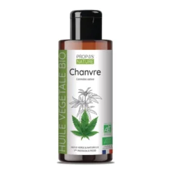 Chanvre bio - huile végétale - 100 ml