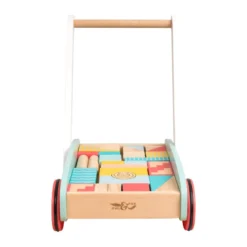 Chariot de marche avec cubes