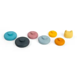 Chat empilable en silicone