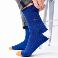 Chaussettes en coton épais océanique