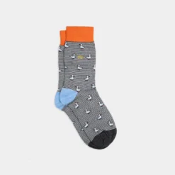 Chaussettes à motifs animaux oie