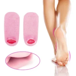 Chaussettes spa hydratantes roses