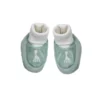 Chausson bébé verde 1