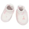 Chaussons bébé blanc 1
