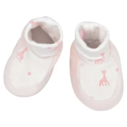 Chaussons bébé blanc 1