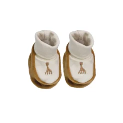 Chaussons bébé marron