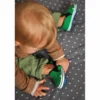 Chaussons bébé motif crocodile doux -