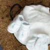 Chaussons blanc 1 3 mo