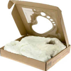 Chaussons chauffants beiges