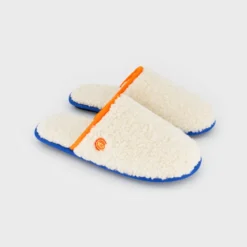Chaussons en sherpa orange t40-41