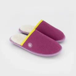 Chaussons en velours rose t40-41