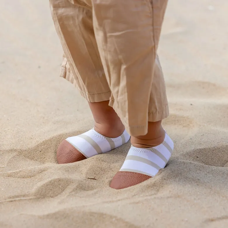 Chaussons tout-terrain les petits marins camel (pointures 21-23)