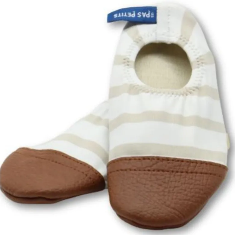 Chaussons tout-terrain les petits marins camel (pointures 21-23)