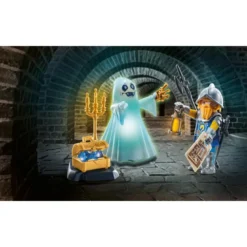 Chevalier et fantôme à effets lumineux