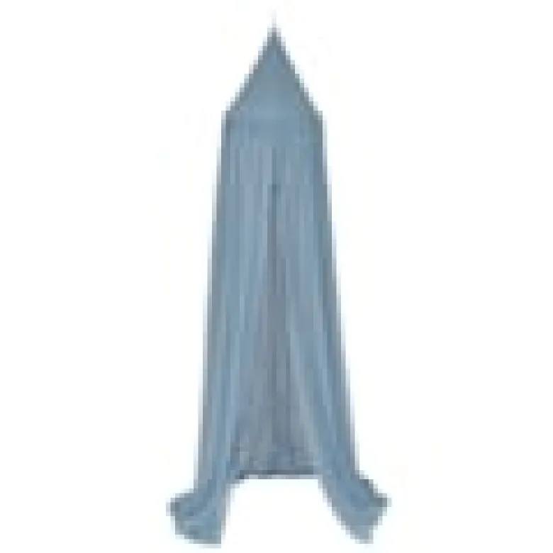 Ciel de lit bleu 250 cm