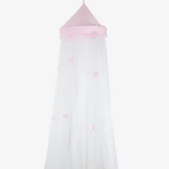 Ciel de lit moustiquaire rosa 240 cm