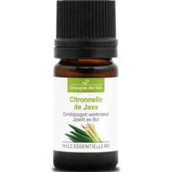 Citronnelle de java - huile essentielle bio - 5ml garantie chromacert® - chémoty