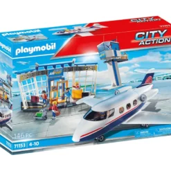 City action aéroport avec avion