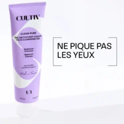 Clean-pure gel nettoyant visage