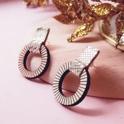 Clous d'oreilles lollipops abeille