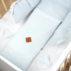 Cocon réducteur lit coton nid bleu 0 -