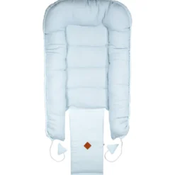 Cocon réducteur lit coton nid bleu 0 -