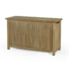 Coffre de jardin en teck 120 cm aoba