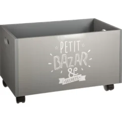 Coffre de rangement à roulettes kids