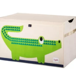 Coffre à jouets crocodile