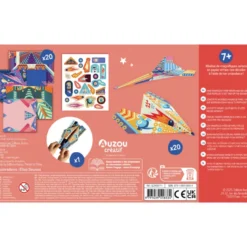 Coffret avions en papier