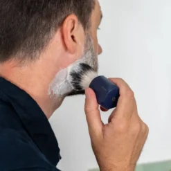 Coffret barbe – accessoires de rasage – bleu