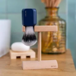 Coffret barbe – accessoires de rasage – bleu