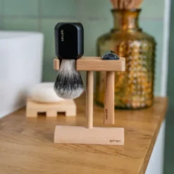 Coffret barbe – accessoires de rasage – vert d’eau