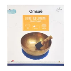Coffret bol chantant traditionnel 30 cm