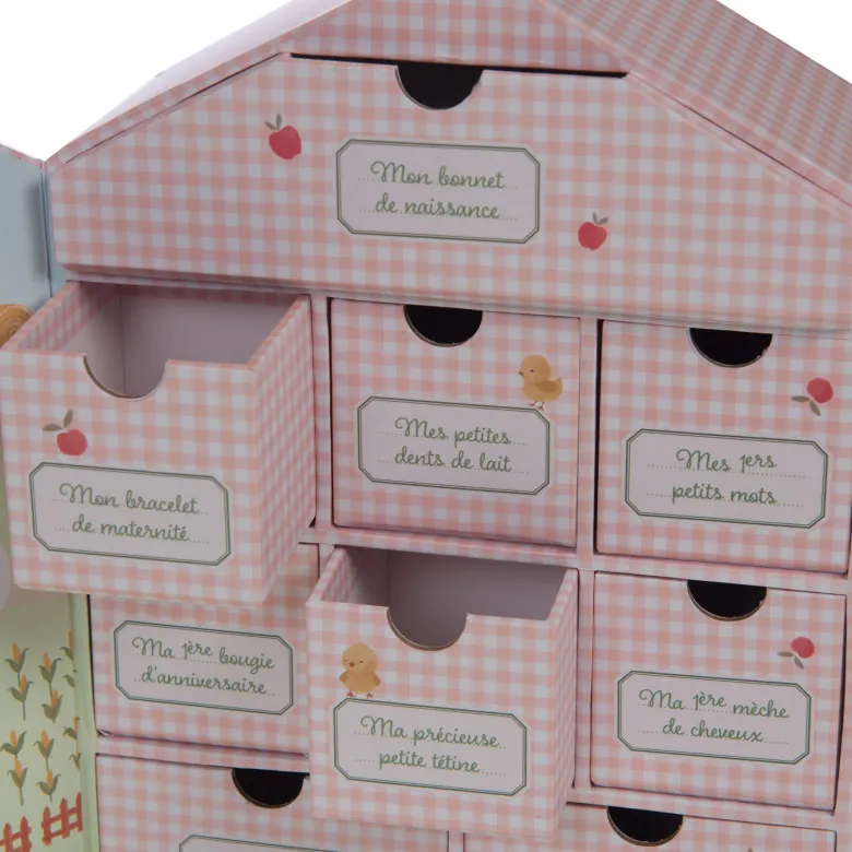 Coffret boîte à trésors justin