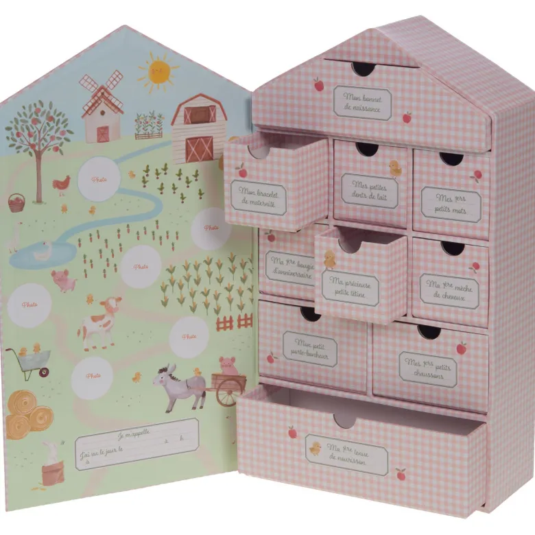 Coffret boîte à trésors justin