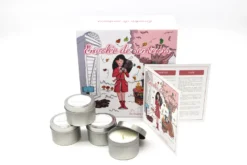 Coffret 4 bougies 400ml envolée de senteurs