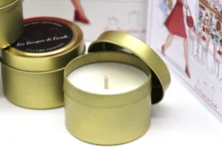Coffret 4 bougies 400ml eveil de senteurs