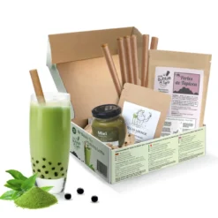 Coffret bubble tea Matcha Latte