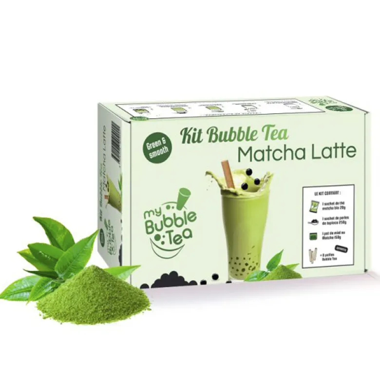 Coffret bubble tea Matcha Latte