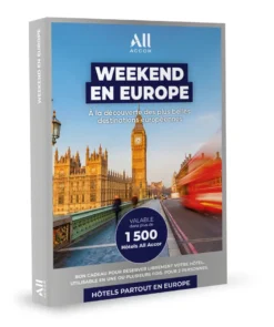 Coffret cadeau all accor - weekend en europe