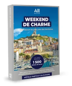 Coffret cadeau all accor - weekend de charme