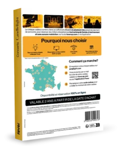 Coffret cadeau candlelight - concerts à la bougie