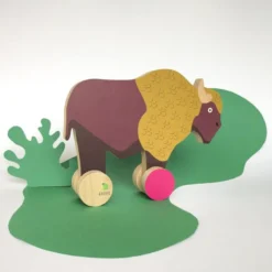 Coffret cadeau enfants le bison d'europe