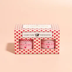 Coffret confiture je t'aime moi non plus
