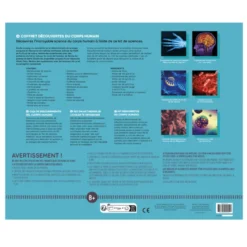 Coffret découvertes du corps humain
